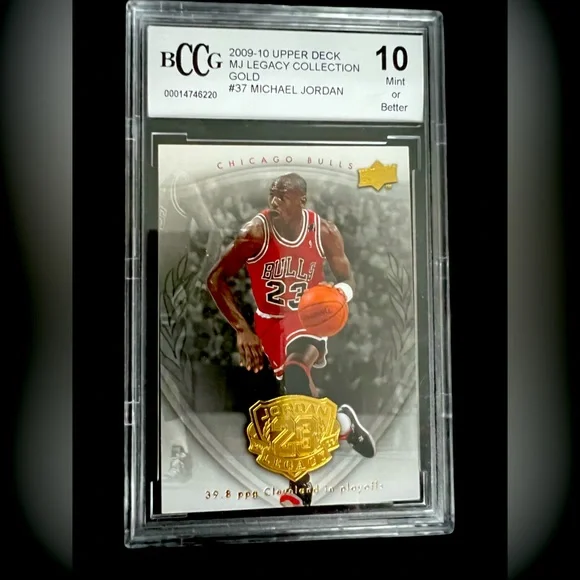 Upper Deck Michael Jordan Number 10 MICHAEL JORDAN 2009-10 Upper